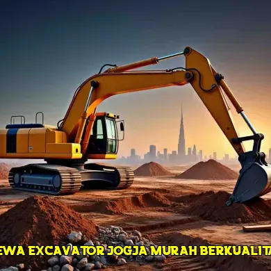 5 Tips Memilih Sewa Excavator Jogja Murah yang Tepat